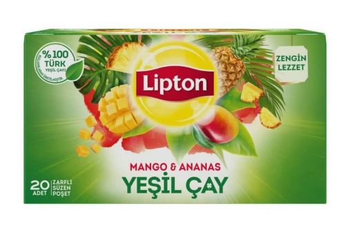 Lipton Mango Ananas Yeşil Çay 20 Adet