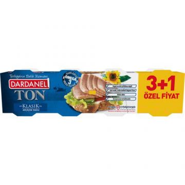 Dardanel Ton Balığı 75 Gr x 4 Adet