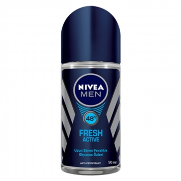 Nivea Men Roll On Fresh Active 50 Ml