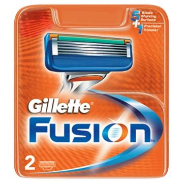 Gillette Fusion Yedek Tıraş Bıçağı 2 Adet