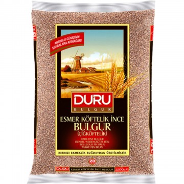 Duru Esmer Çiğ Köftelik İnce Bulgur 1000 Gr