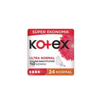 Kotex Ultra Quadro Normal 24 Adet