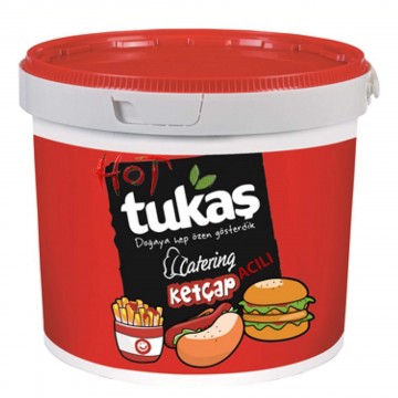 Tukaş Ketçap Acılı 9000 Gr