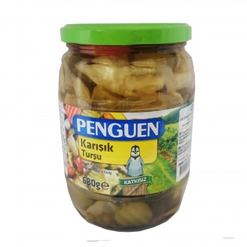 Penguen Karışık Turşu 680 Gr