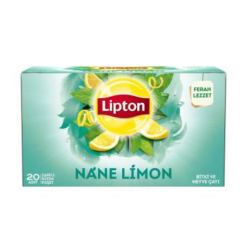 Lipton Bitki Çayı Nane & Limon 40 Gr 20 li