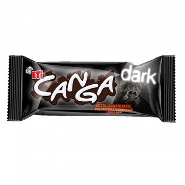 Eti Canga Bitter Çikolata Kaplı  Fıstıklı Karamelli Bar 45 Gr