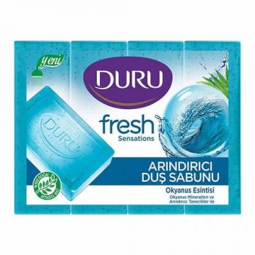 Duru Fresh Okyanus Esintisi Arındırıcı Duş Sabunu 4 x 150 Gr