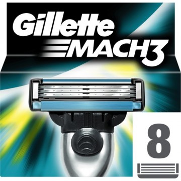 Gillette Mach3 Yedek Tıraş Bıçağı 4 + 4 Adet
