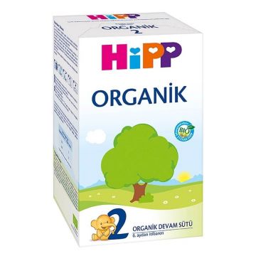 Hipp 2 Organik Devam Sütü 600 Gr  