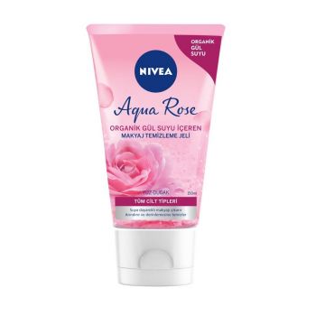 Nivea Aqua Rose Organik Gül Suyu İçeren Makyaj Temizleme Jeli 150 Ml