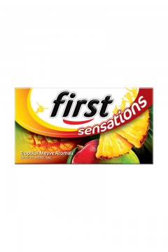 First Sensations Tropikal Meyve Aromalı Sakız 27 Gr