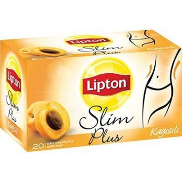 Lipton Slim Plus Kayısılı 20'li
