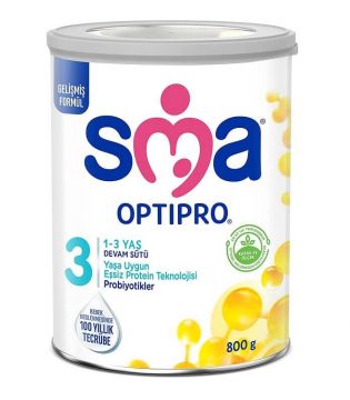 SMA 3 Optipro Bebek Devam Sütü 800 gr 1-3 Yaş