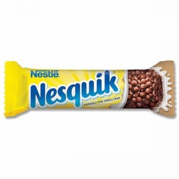 Nestle Nesquik Kakaolu Tam Tahıllı Bar 25 Gr