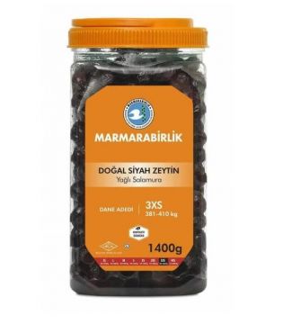 Marmarabirlik Yağlı Salamura Zeytin 3XS Boy 1400 Gr