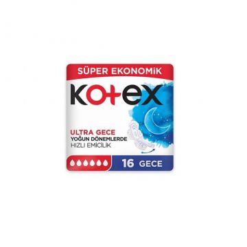 Kotex Ultra Quadro Gece 16 Adet