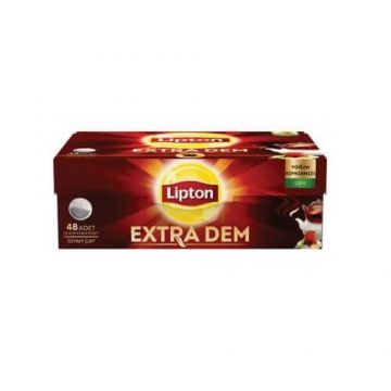 Lipton Extra Dem Demlik Süzen Poşet Çay 48 Adet 153 Gr