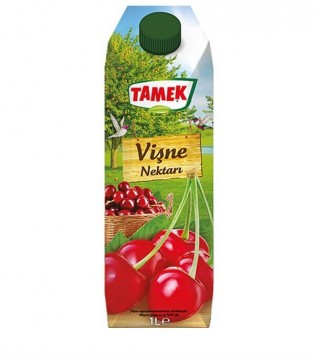 Tamek Meyve Suyu Vişne 1 lt 