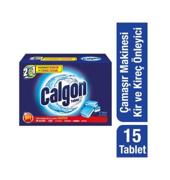 Calgon 2 si 1 Arada Kireç Önleyici 15 Tablet