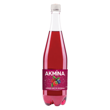 Akmina Meyveli Soda Kırmızı Meyveler 1 Lt