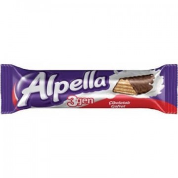 Alpella 3Gen Fındıklı Gofret 28 Gr