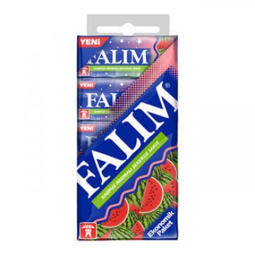 Falım Karpuz Aromalı Sakız 7 gr x 5 Adet