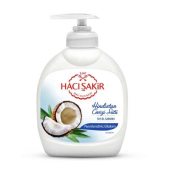 Hacı Şakir Sıvı Sabun Hindistan Cevizi 300 Ml