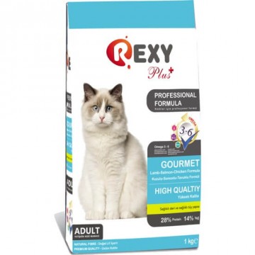 Rexy Gurme Kuru Kedi Maması 1 Kg