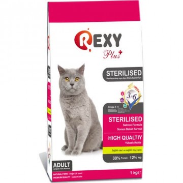 Rexy Kısırlaştırılmış Kediler İçin Kuru Kedi Maması 1 Kg