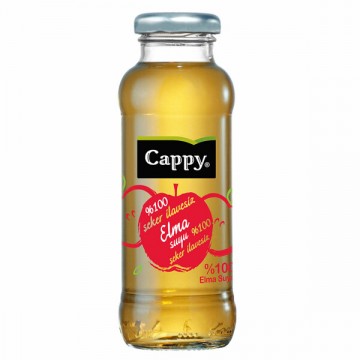 Cappy %100 Elma Suyu Cam 250 Ml