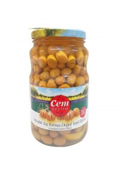 Cem Ayvalık Taş Kırma Yeşil Zeytin 1 Kg