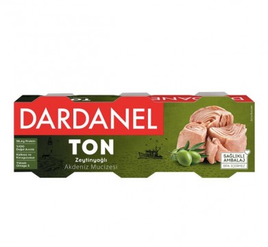 Dardanel Ton Balığı Zeytinyağlı 75 Gr x 3