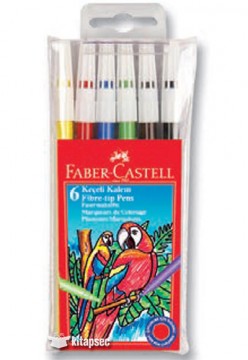 Faber-Castell Keçeli Kalem 6 Renk