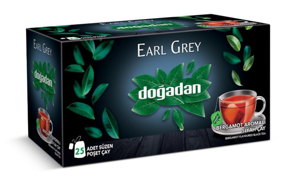 Doğadan Earl Grey Bardak Poşet Siyah Çay 25 Adet 50 gr