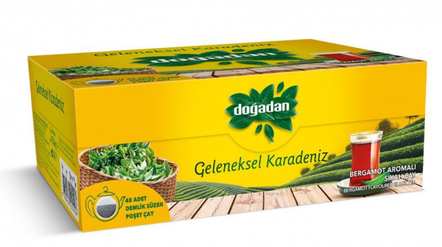 Doğadan Geleneksel Karadeniz Demlik Poşet 48 Adet 153 Gr