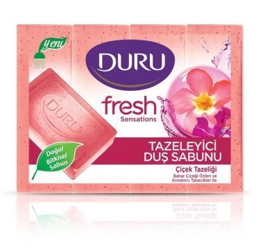 Duru Fresh Çiçek Tazeliği Duş Sabunu 4 x 150 Gr