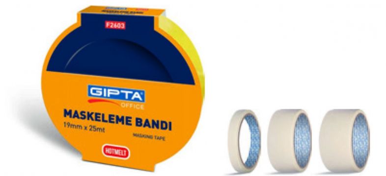 Gıpta F2602 Maskeleme Bandı 38x40 mt