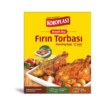 Koroplast Fırın Torbası Büyük Boy 2 Adet