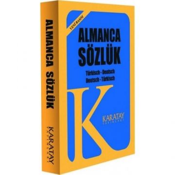 Karatay Almanca Türkçe Sözlük