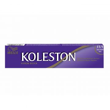 Koleston Tüp Krem Saç Boyası Açık Küllü Sarı 11/1