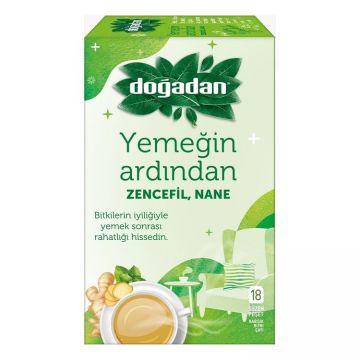 Doğadan Yemeğin Ardından Zencefil Nane 18'Li 27 Gr