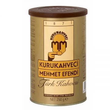 Kurukahveci Mehmet Efendi Türk Kahvesi Teneke 250 Gr