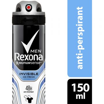 Rexona Deodorant Sprey Invısıble Ice Fresh 150 Ml