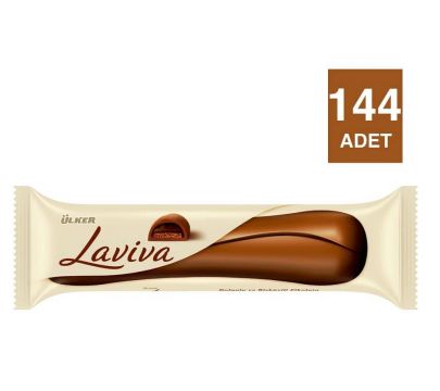 Ülker Laviva Dolgulu ve Bisküvili Çikolata 35 gr x 144 Adet - 1 Koli