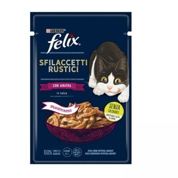 Felix Tasty Ördekli Lezzetli Et Dilimleri Yaş Kedi Maması 80 Gr