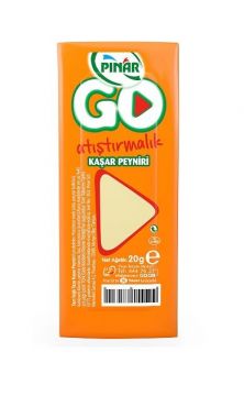 Pınar Go Atıştırmalık Taze Kaşar Peyniri 20 Gr x 30 Adet