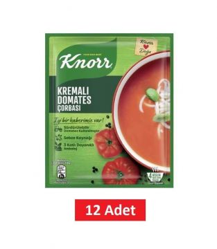 Knorr Kremalı Domates Çorbası 69 gr 12 Adet