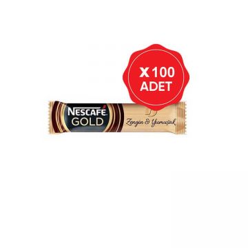 Nescafe Gold Hazır Kahve 2 Gr x 100 Adet