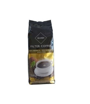 Rioba Filtre Kahve 1 Kg %80 Arabica %20 Robusta