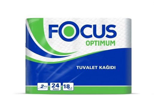 Focus Optimum Tuvalet Kağıdı 2 Katlı 24 Rulo